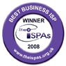Best Business Internet Service Porvider Award 2008 - ISPA