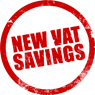 New 15% VAT savings now apply